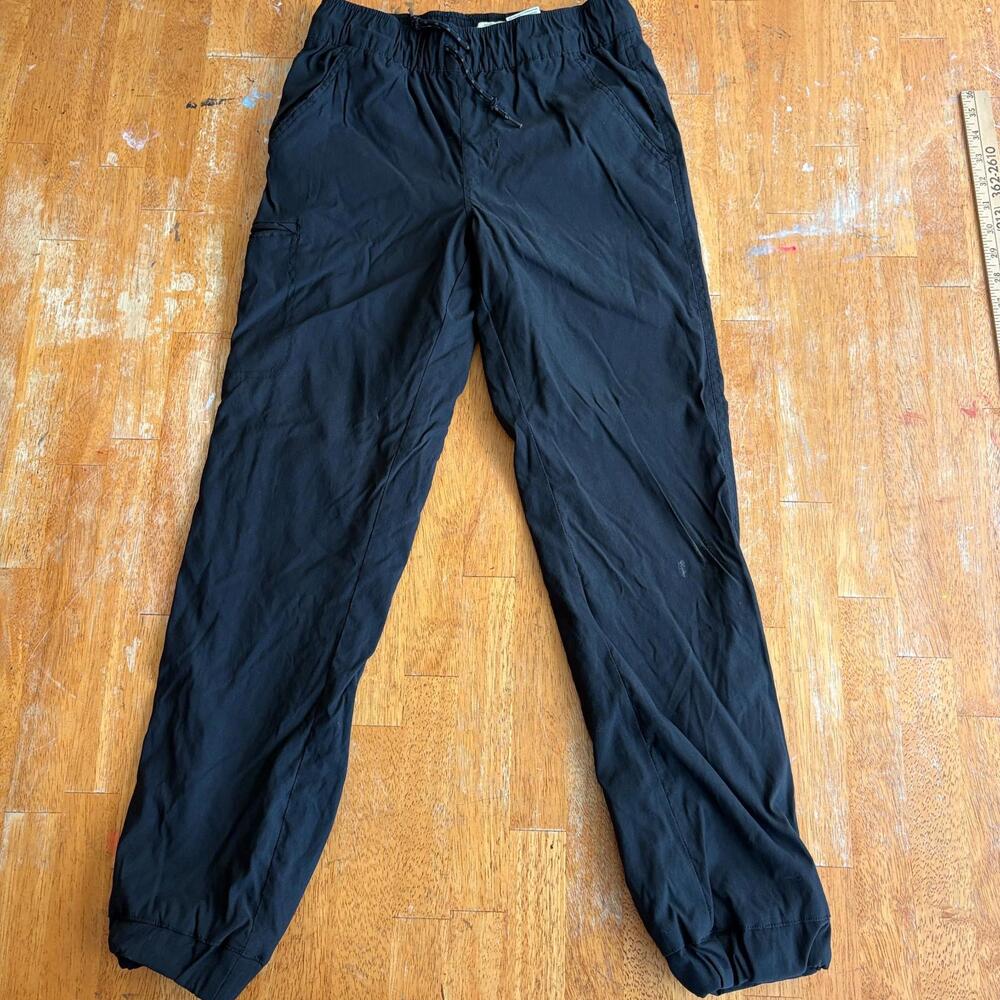 Weatherproof Vintage Boys L 14/16 Fleece Lined Jogger Pants Black Outdoor